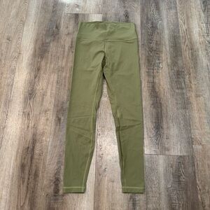 Lululemon Olive Green Leggings Size 8